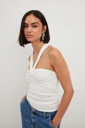 NA-KD Fodros Texturált Ujjatlan Felső Nyitott Vállakkal Na-kd Xxs