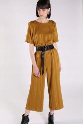 ICHI Arany színű, csíkos overall, Size 36 (376185)