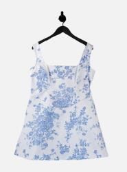 Prettylittlething Kék Ruha Mintás (42) (564480)