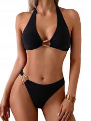 Shein Fürdőruha Fekete Kétrészes Alsó 38M Felső 36 S__s/m
