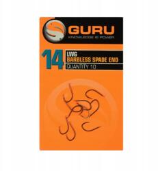 Guru Horgok Lwg Spade Hooks roz. 20 Barbless (LWGS20)