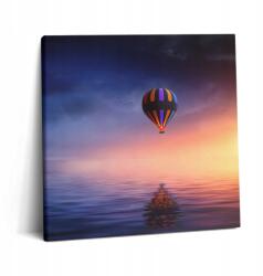 Wallfluent Canvas Vászonkép Szoba Látványos Dekoráció Léggömb Víz felett 60x60 cm (010030010270000276846)
