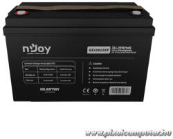 nJoy akkumulátor - GE10012KF (12V/100Ah, T11, zárt, gondozás mentes, GEL) (GE10012KF) - pixelcomputer