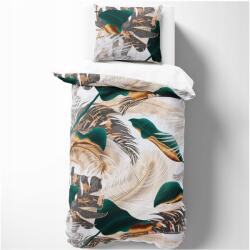 HomeView Ágynemű Garnitúra Ágyneműhuzat Garnitúra 140X200 CM Párnahuzat Szett Lengyel Levél Mintás 111 (H-LIN111-140x200)