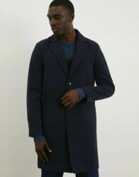 Burton Sötétkék Klasszikus Egyenes Kabát Egysoros Hosszú Ujjú Burton L