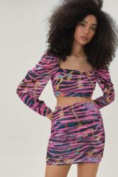 Nasty Gal Színes Hosszú Ujjú Felső Mintás (40) (469303)