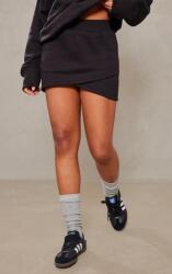 Prettylittlething CC21121 Melegítőszoknya Fekete Magas Derekú Prettylittlething (11) Xs