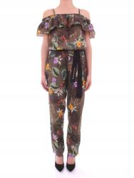 Liu Jo Overál Khaki Floral Print Öv (L) (389913)