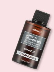 KUNDAL Șampon de păr Honey & Macadamia Nature Shampoo Baby Powder - 100 ml