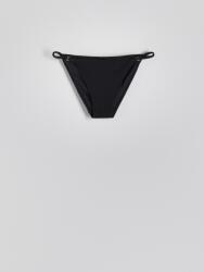 Reserved T13402 Bikinialsó Fekete Texturált (35) S