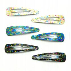  Hajcsatok Hajgumik színes 6 db (7287 SA)