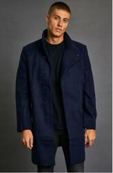 Boohoo Kabát Sötétkék Egyenes Gombokkal 42 XL Aaa
