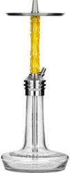 Moze Narghilea Moze Varity Lounge Silver Hookah - Clear Wavy Yellow