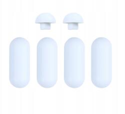 Bidé WC-fedél ütközők, párnázó betétek, univerzális patenttal, fehér színben (6901423717732)