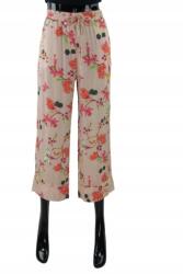 Liu Jo Púderszínű Floral Print Nadrág (M) (382870)