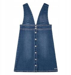 Levi's Levis Sötétkék Lány Farmer Ruha Gombokkal 158 Kys