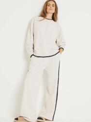  Riv Isl Bézs Egyenes Nadrág Díszcsíkkal (L) (560661)