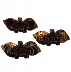 Csatok Haj automaták virágok 3 db (0162-2 SAH)