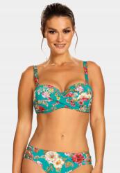 Feba Bardotka fix push-up fürdőnadrág FG227/882 Flowers r. XL/42 (FG227/882)