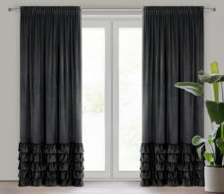 Takoy Velúr sötétítő függöny DANI fodros díszítéssel