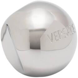 Versace Sphere Logo-gravírozott Gyűrű, Size 13, ezüstszínű, 16.6mm átmérő (1011729)