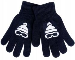 YOCLUB Yo Öt Ujjas Kesztyű Sapka Fekete Gyermek Kesztyű 14 CM