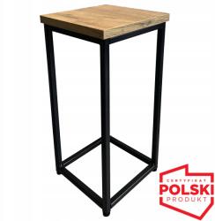 LoftInspired Virágágyás Fém Loft Hegesztett Virágtartó Állvány Állítható 45CM 22X22 (063073MG)