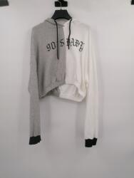 Shein Női Pulóver Szürke-fehér Klasszikus L/XL Aaa