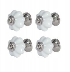 Clayre & Eef Bútorfogantyúk Clayre & Eef kerámia kék gombok 4 cm 4 db (64384M)