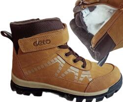 Gelteo Tépőzáras, bélelt téli cipő r. 29 Camel P5-200 (F981/F982CAMEL/CH1)
