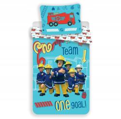 Jerry Fabrics Gyerek ágyneműhuzat Fireman Sam Team kék 70x90 cm|140x200 cm (530xxxx)