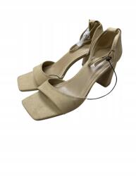 Reserved T15312 Bézs Magassarkú Női Szandál Csattal 38-AS (1D12SAZ)