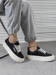 Shein A42113 Shein Platformos Tornacipő Fűzött (34) 39 (sx2212302088873509)