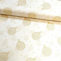 Pasja Art Arany Gömbök Dekorációs Szövet Karácsony 170cm Jacquard Kétoldalas (złote bombki)