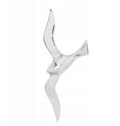 Artpol Fali dekoráció Sirály madár ezüst alumínium dísz figura (5902663632978)