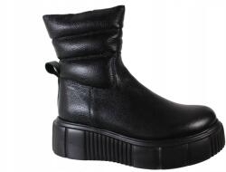 Lemar Bokacsizma, Lemar 60416, Size 39, fekete, bőr (60416)
