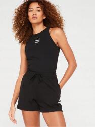 PUMA Fekete Bordázott Logós Felső (L) (597554)