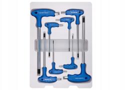 KING TONY Hex Imbusz Kulcsok Fogantyúval 8 Db (22208MR)