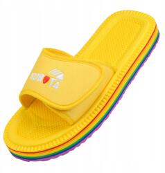 Kubota Férfi Flip-flop Papucs Pride 46 Sárga Kubota Tépőzáras Habszivacs Otthoni Lgbt+ 46 (K0000-100-003-04-1-046)