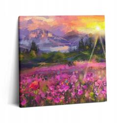 Wallfluent Fotó-Vászonkép Canvas Konyha Felakasztható Rét Naplemente (010030010270000074645)