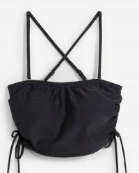 Rainbow Socks Rainbow Bikini felső, Size 42, fekete, 80% újrahasznosított poliamid