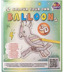  3D színező papír lufi Diy Papagáj (3200668)