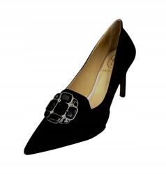 Baldowski Fekete Bőr Czółenka Baldowski D02477-2835-002, méret 37 (D02477-2835-002)