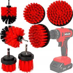  Takarító Kefék Fúrógéphez Tisztító Csavarhúzók 6 Db-os Nagy Szett