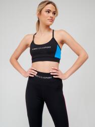  Pink Szóda Fekete Logós Vállpántos Felső (36) (559654)