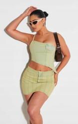 Prettylittlething HC14122 Aszimmetrikus Farmer Felső Prettylittlething (12) S