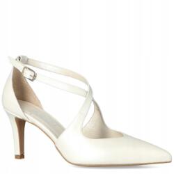 Kotyl Esküvői magassarkú cipő Kotyl 3703 Gyöngyház Ecru 40 (KOTYL 3703 ECRU PERŁA)