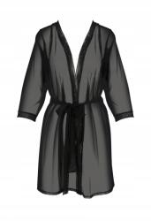 Anais Fürdőköpeny erotikus fehérnemű Diva Peignoir black L/XL Casmir (72-0354)