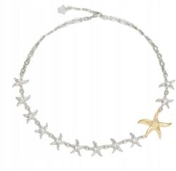 Versace Nyaklánc, arany, kristály, 48cm (1VE51L0B7)