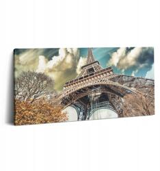 Wallfluent Vászonkép Canvas Tartós Fali Hálószoba Csodálatos Kilátás az Eiffel-toronyra (010030010010000074793)